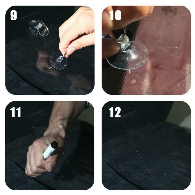 Rubber Glass repair tool Windshield For Chip&Crack Restore Fillers Sealants Car Auto