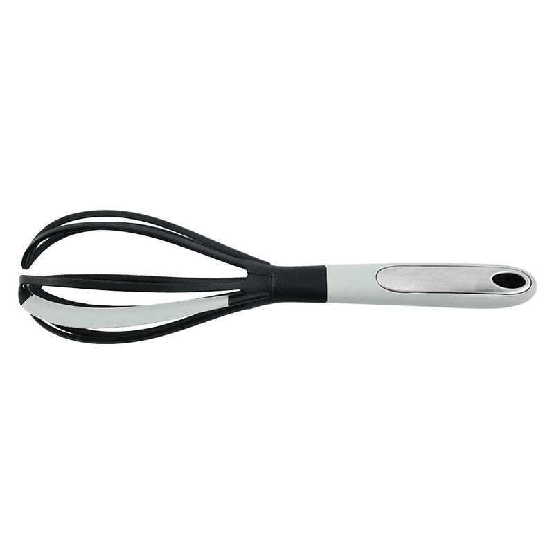 Silicone Non-stick Cooking Set Kitchenware Cookware Heat Resistant Kitchen Utensils Accessories Spatula Spoon Baking Tools: Whisk