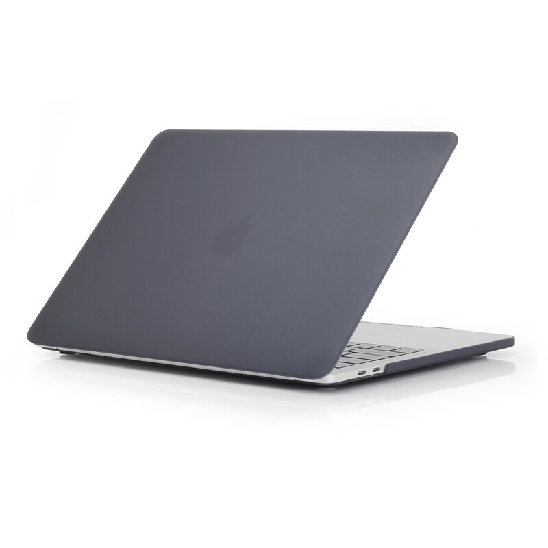 Coque de protection pour Macbook Pro 13 avec barre tactile, coque A1706, A1989, A2159, A2289, A2251, A1708: Black