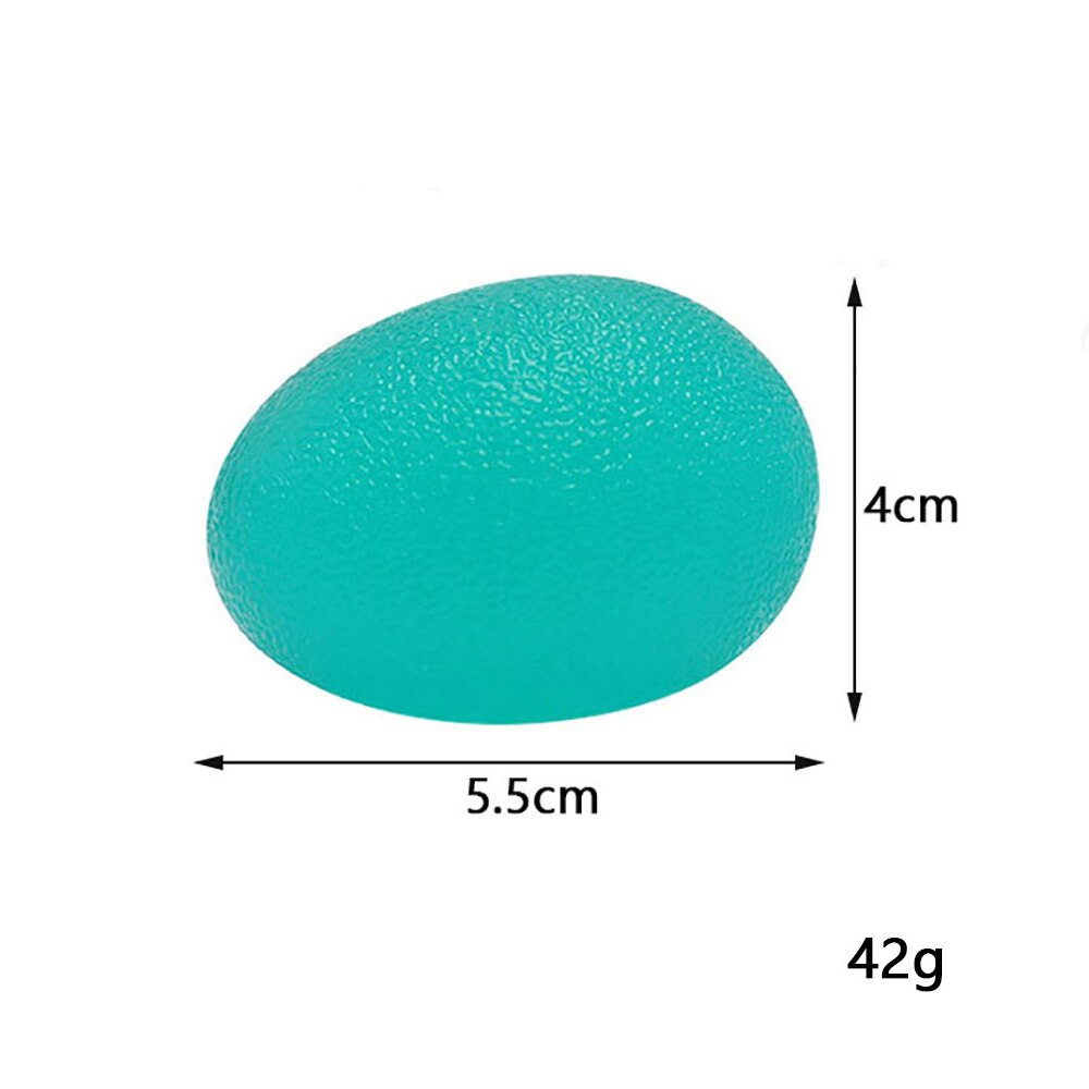 Silikon Quaddel Silikon Hand Griff-Ball Ei Männer Frauen Fitnessstudio Fitness Finger Schwere Trainer Stärke Muskel Erholung Greifer Trainer