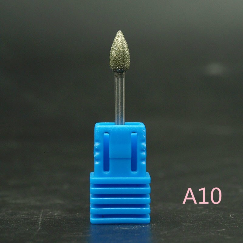 EasyNail 3/32 &quot;Diamond Nail Boor Frezen Nail Cutter Elektrische Nail Boor Voor Manicure Boren Accessoires Nail Boor: A10