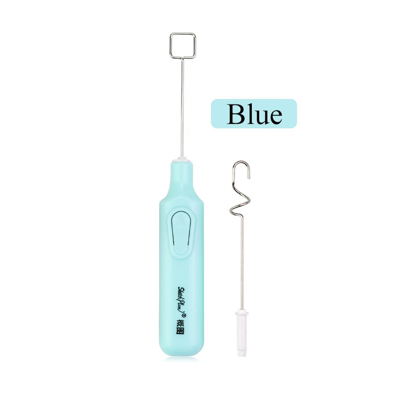 Electric Gouache Paints Mixer/Stirrer/Agitator Student/Artist Pigments Fast Stir Even Toning/Stirring/Blending/Color Mixing Tool: Paints-mixer-Blue