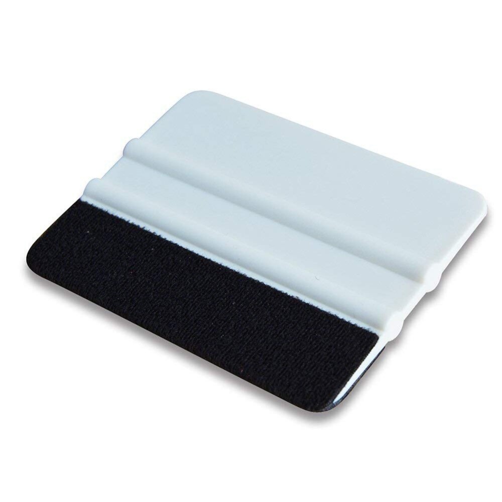 Auto Vinyl Folie Gereedschappen Blauw Schraper Rakel met Vilt Rand Auto Styling Stickers Accessoires