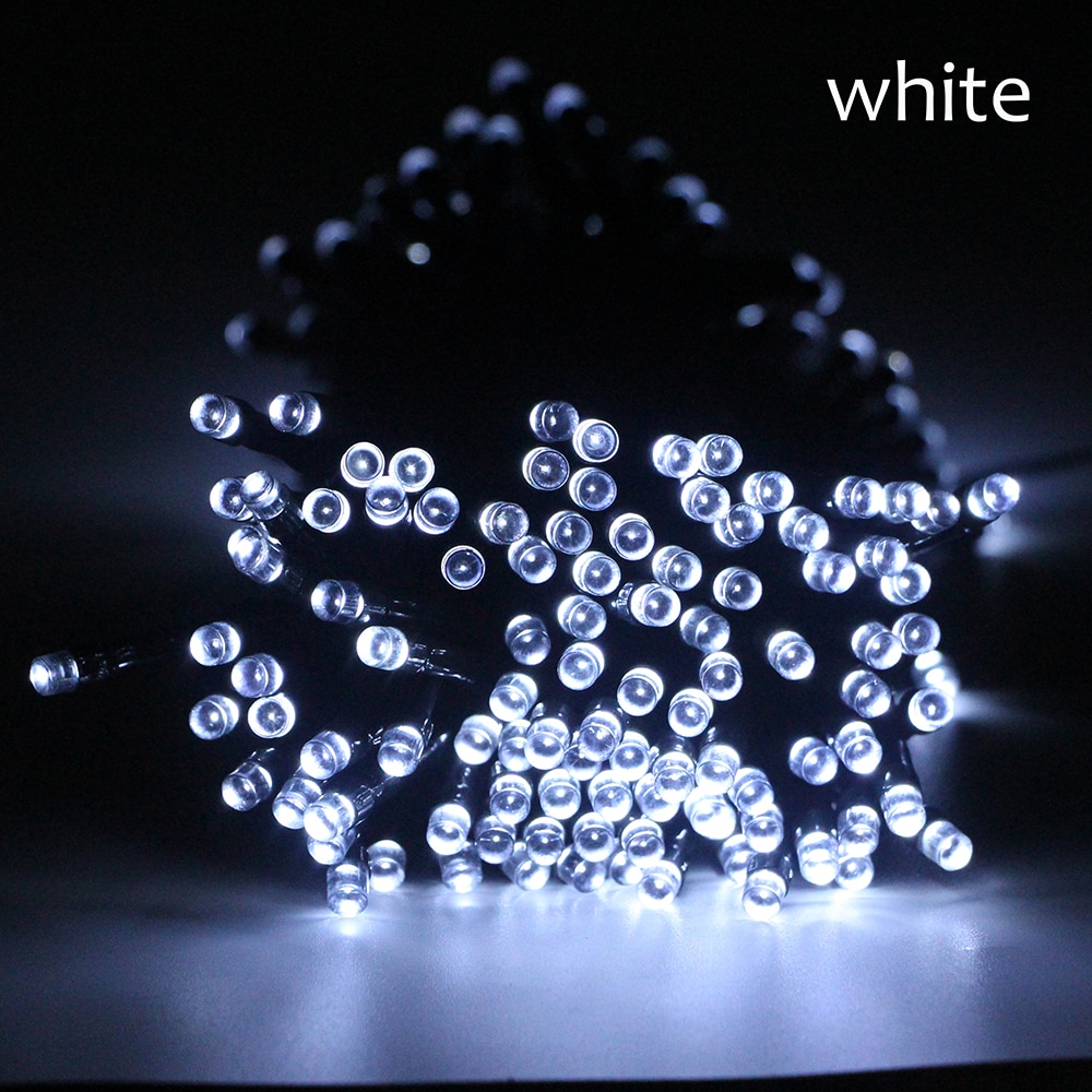 50/100/200 LED Outdoor Solar Lamps LED String Lights Fairy Christmas Party Garlands Solar Garden Waterproof Lights