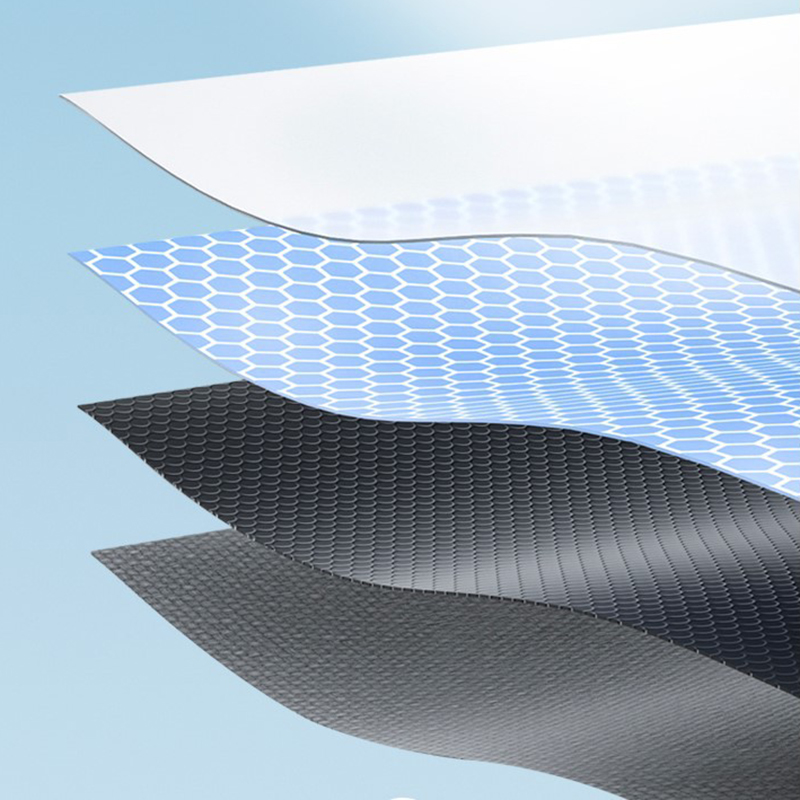 Volautomatische Drievoudige Drievoudige Zakelijke Opvouwbare Paraplu Voor Heren, Gouden Lijm Voor Heren, Doorzichtige Paraplu Voor Twee Doeleinden