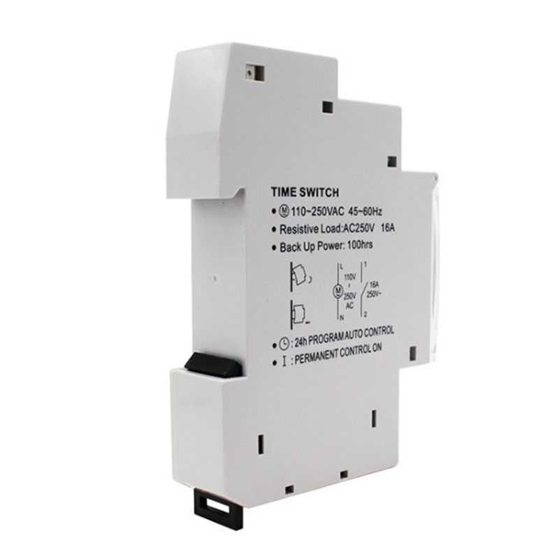 Compacte 20A Waterdichte Tijdopnemer Schakelaar AC100 250V Met