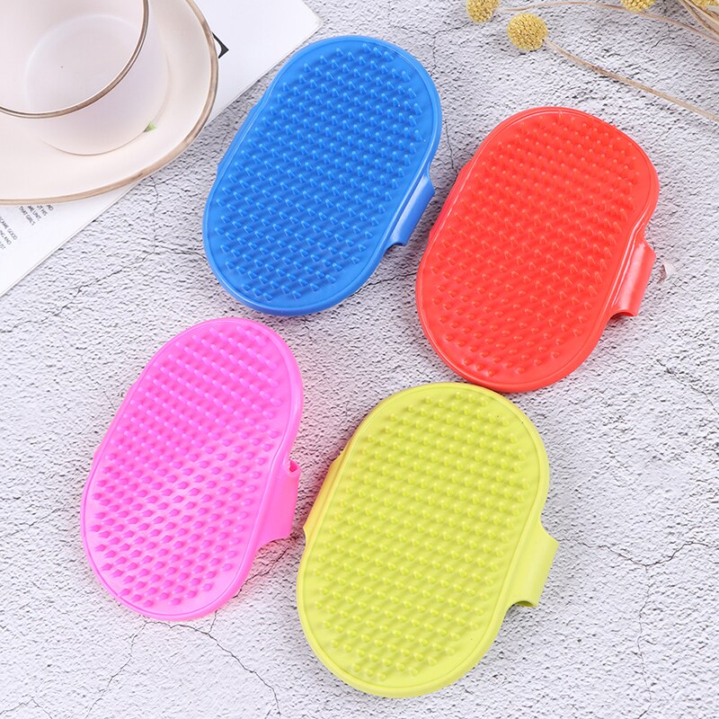 Chien Animal toilettage gant Silicone chats brosse peigne desheding cheveux gants chiens bain nettoyage fournitures animaux peignes 23cm x 12cm