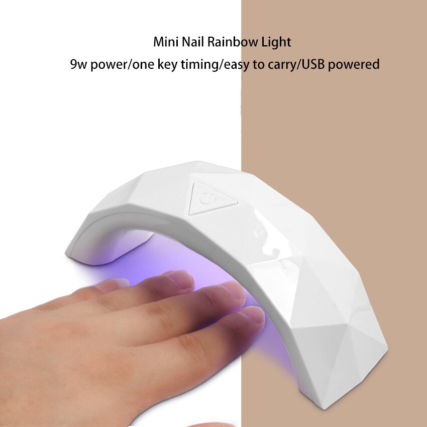 9W Nail Lamp Voor Handen En Voeten Automatische Nail Dryer Lichttherapie Nail Lamp Led Intelligente Nail Droger Voor nagellak Nail Art