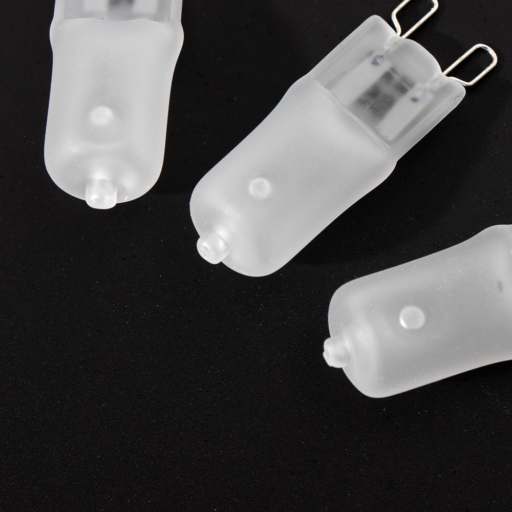 Honeyfly 10Pcs G9 Halogeen Lamp 220V 25W 40W 100W Warmwit Halogeenlamp Frosted Crystal Light g9 Halojen Ampul Indoor Licht