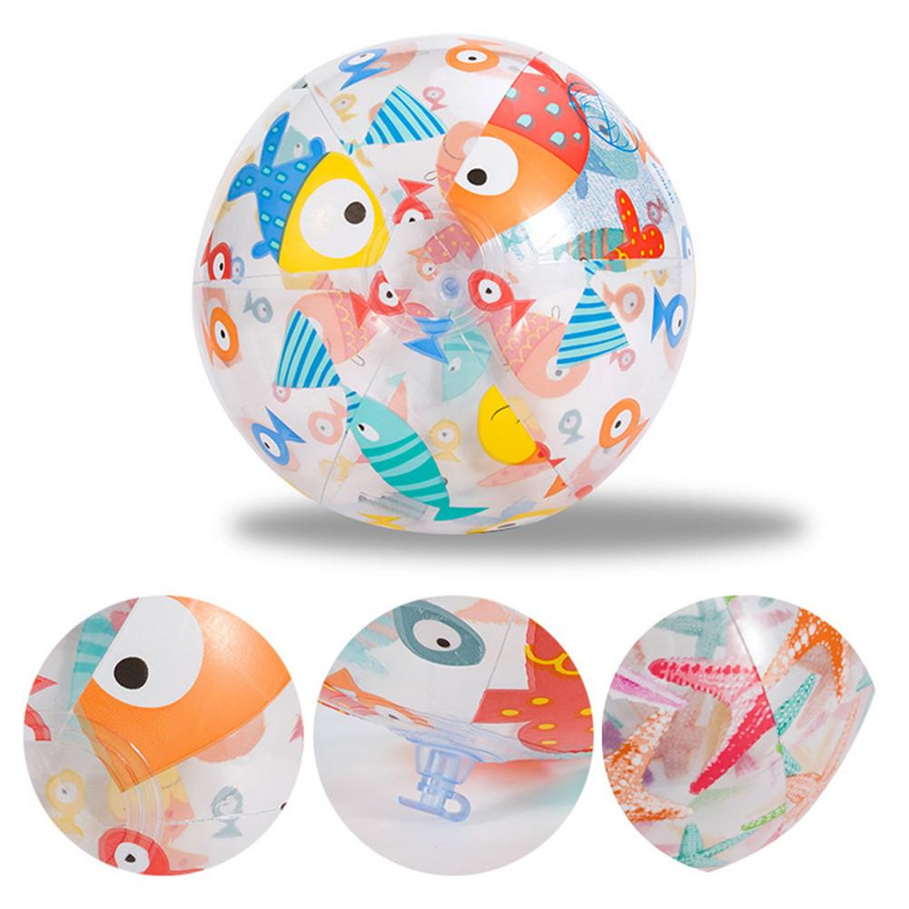 Children Inflatable Water Ball Outdoor Swimming Toy PVC Inflatable Beach Elastic Float Ball
