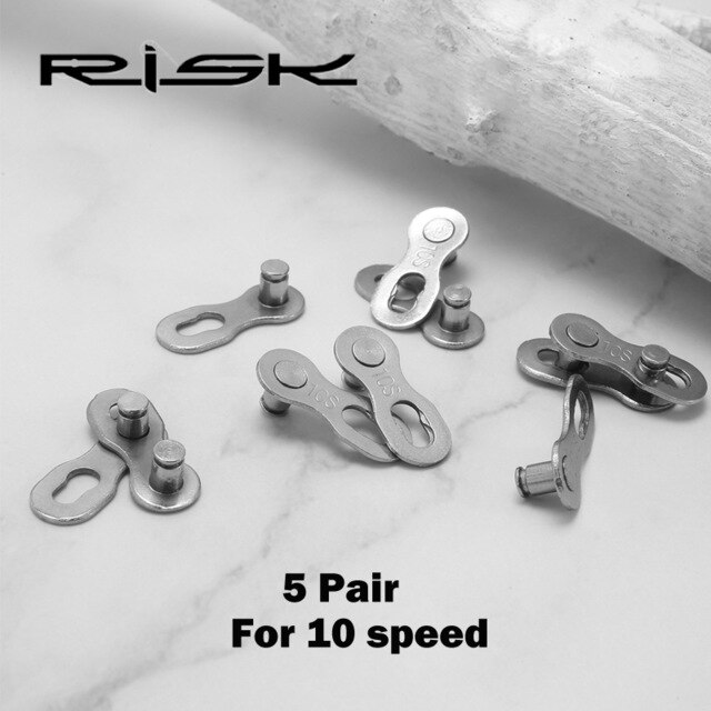 5 Pair Bicycle Chain Quick Link Connector Joints Magic Buttons Mountain Road Bike Chain missing link for 6/7/8/ 9 10 11 12 Speed