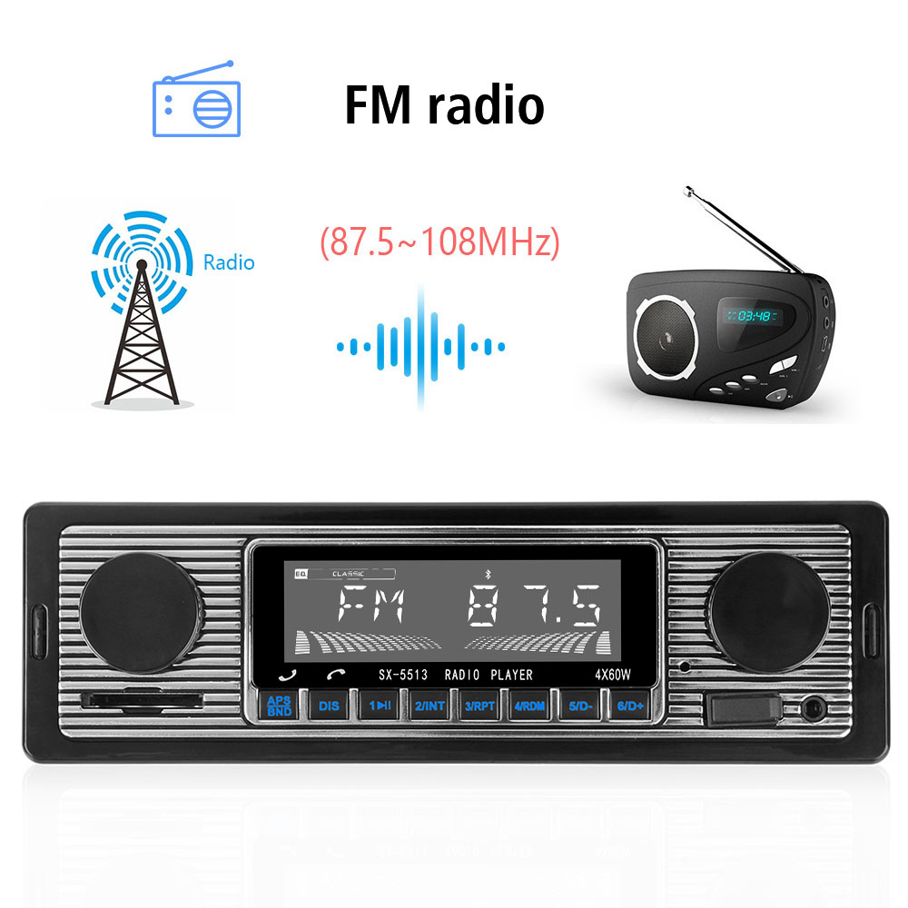 Car Accessories Remote Control Digital Bluetooth Audio Music Stereo Car Radio Car MP3 Player Bluetooth Car MP3 Player