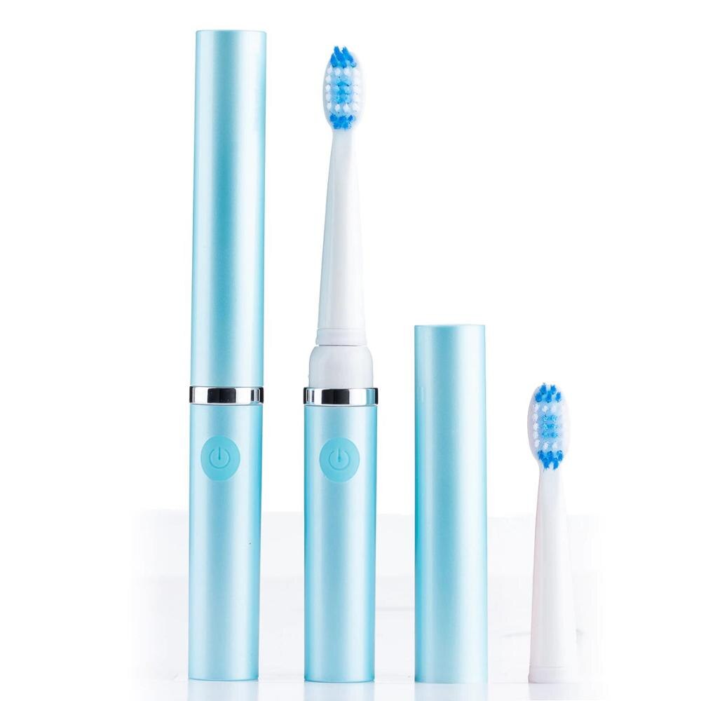 Pop batteri elektrisk tandbørste slank bærbar rejse sonisk pop sonic go overalt sonisk tandbørste go sonisk tandbørste: Andet