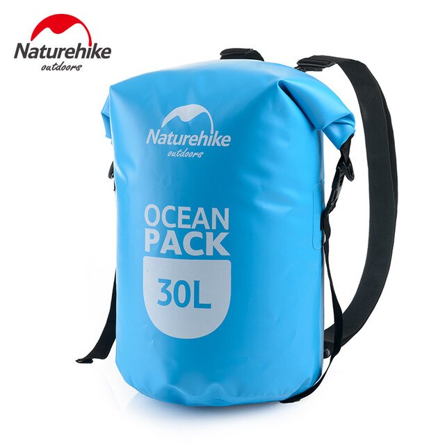 Naturehike 20l 30l bjergbestigning camping rejse vandtæt taske bærbar svømning rygsæk  fs16 m 030- l