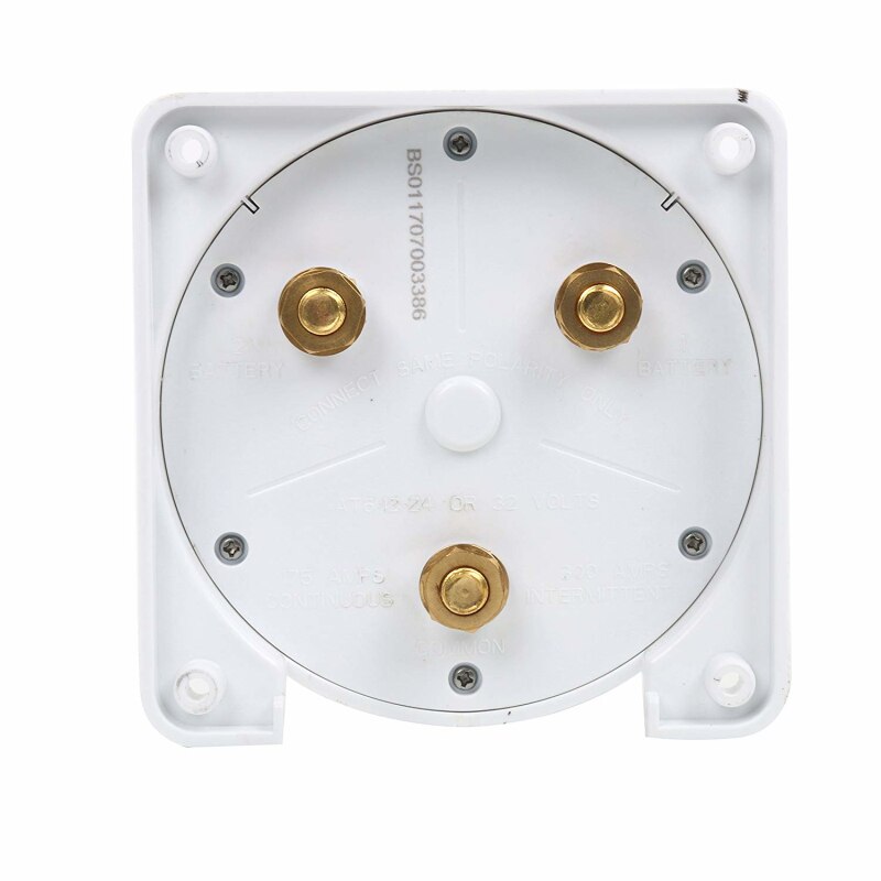 12-36V Battery Selector Switch White Distribution Marine Boat Battery Switch Auto RV Parts Automobiles Accessories