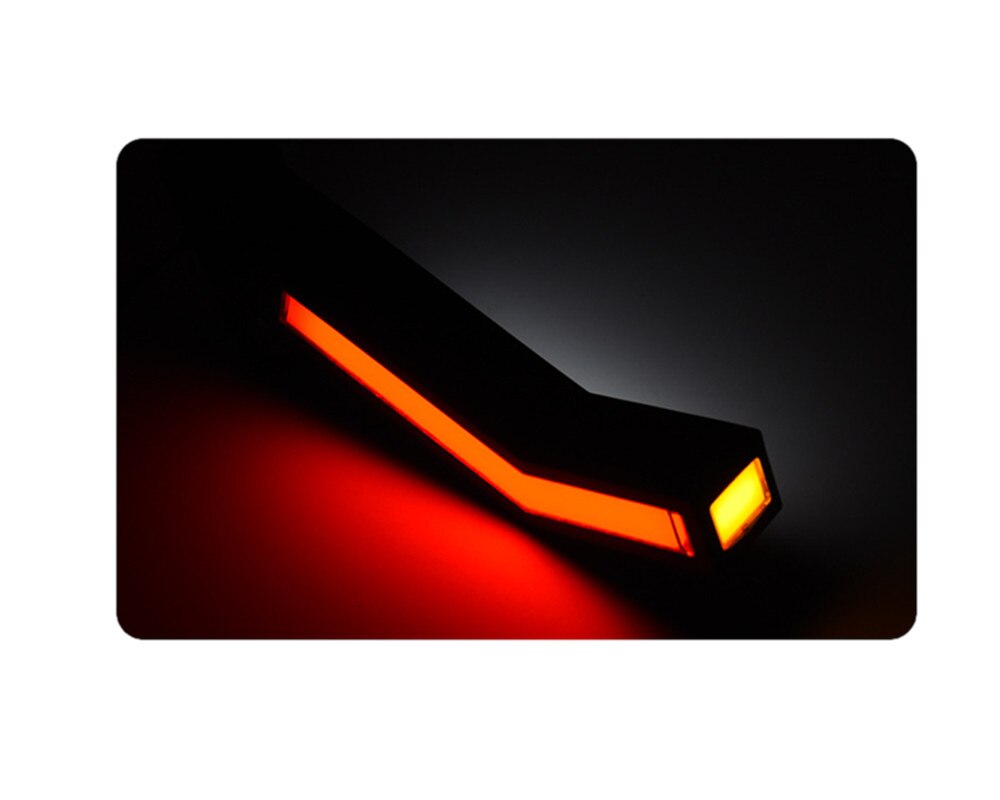 1Pair Waterproof Trailer LED Side Marker Lighting Outline Marker Truck Light Neon Stalk Side Marker Light For Trailer 12-24V