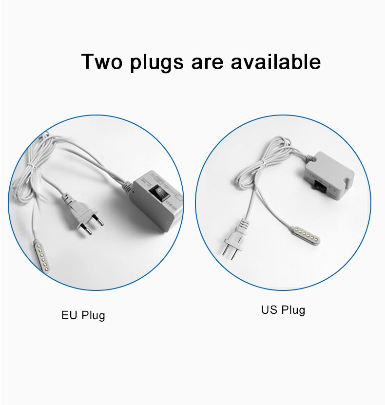 6/10 LEDS Sewing Machine Lighting Is Used In Industrial Lighting Indoor All-Round Rotating Lamp Tube Magnet Lamp Industry Indoor