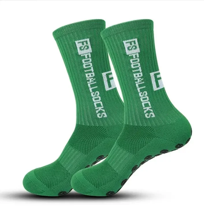 1/20 paires anti-dérapant chaussettes de Football hommes femmes anti-dérapant Football basket-ball Tennis Sport chaussettes poignée cyclisme équitation chaussettes 38-46 2025