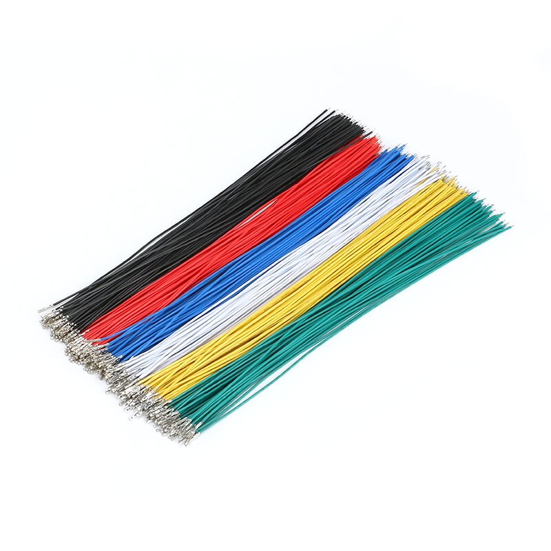 50 stücke/viel 2,54 Dupont Kabel Jumper Draht Einzigen Kopf Frühling Elektronische Draht Weibliche Dupont Linie 25cm 1P