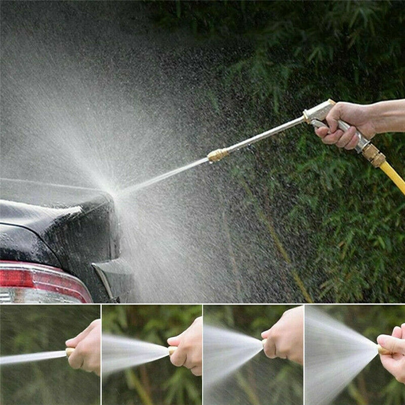 Bil vattensprutpistol högtryckstvätt vattenstråle trädgårdstvätt slang stav munstycke spruta bevattning sprinkler verktyg