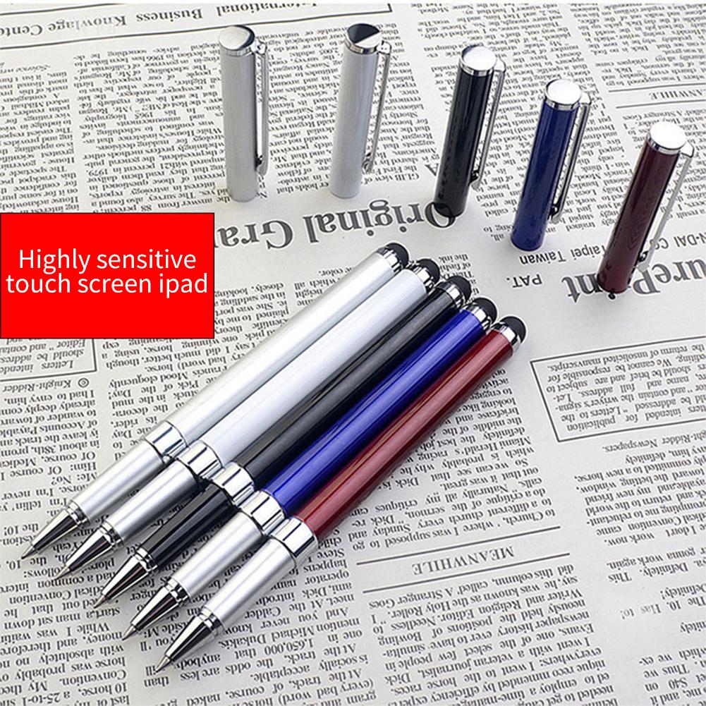 Universal 2 in1 capacitivo stylus para ipad tablet canetas desenho lápis tela caneta de toque estilete caneta inteligente telefone móvel escrita