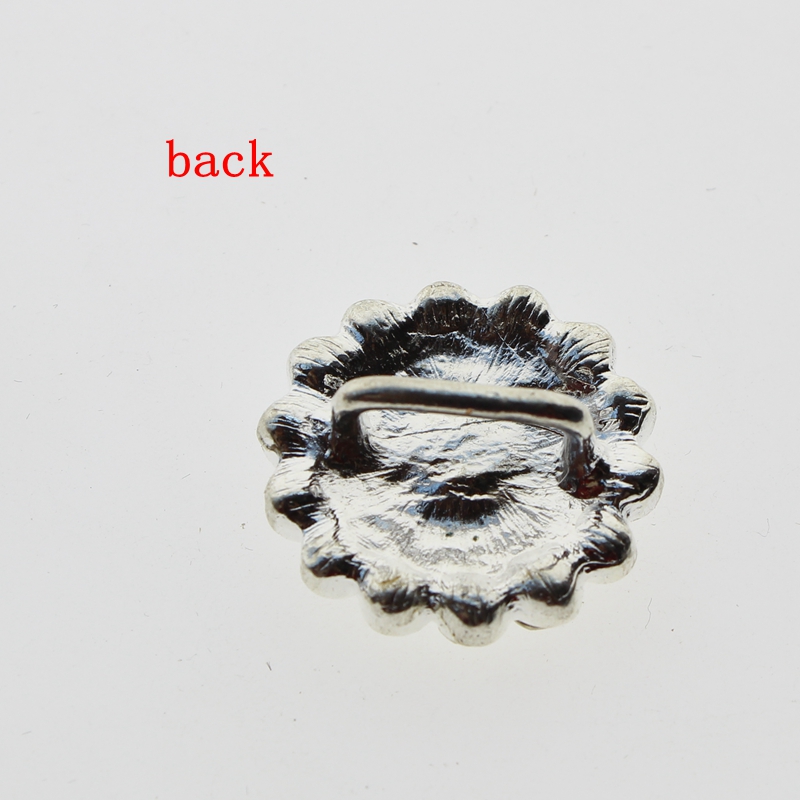 10pcs/set 22mm Flatback Rhinestone Buttons DIY hair accessories Wedding Invitation Card Dexoration Shiny Buckle