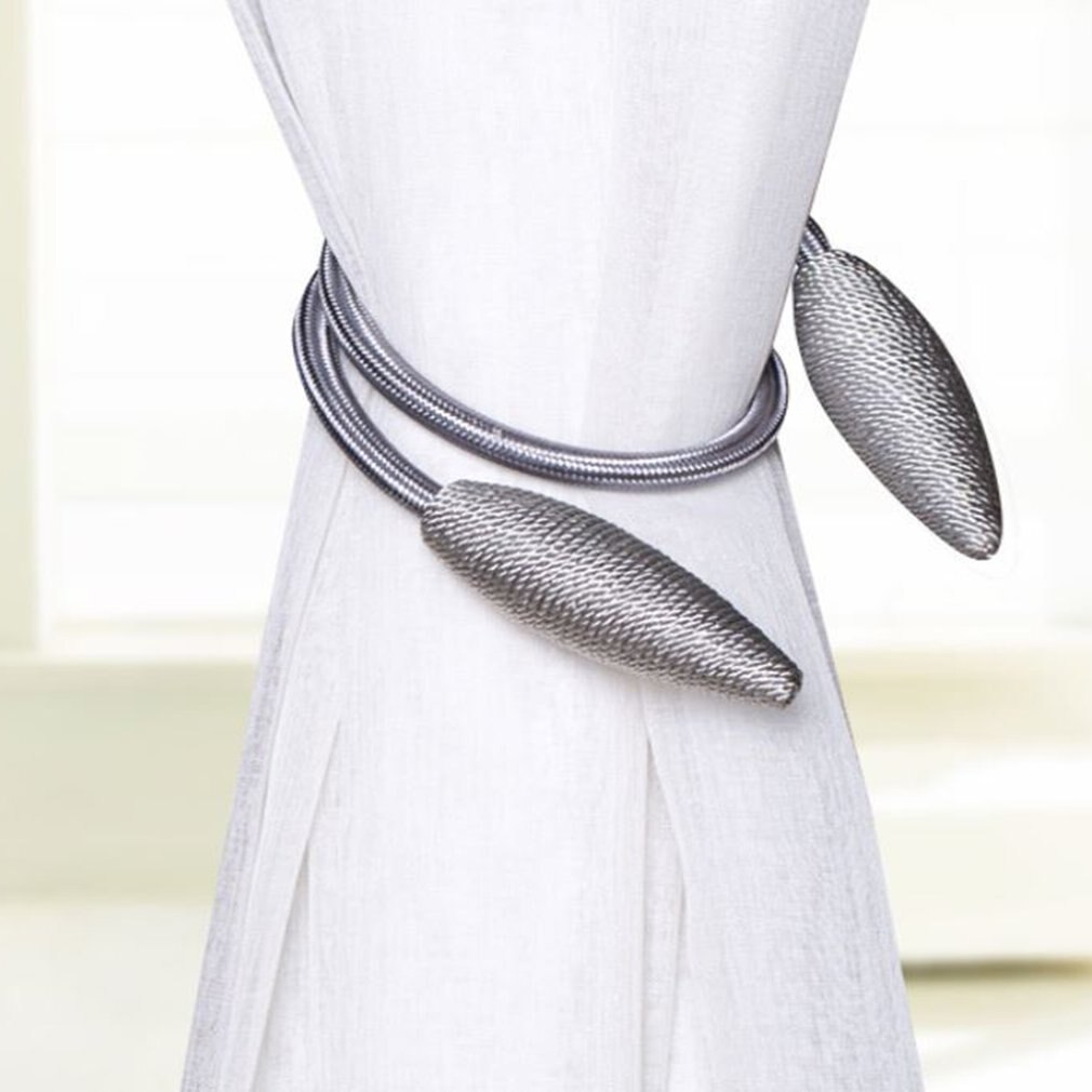 Arbitrary Shape Strong Curtain Tiebacks Alloy Hanging Belts Ropes Curtain Holdback Curtain Rods Accessoires Curtain Ring: 02