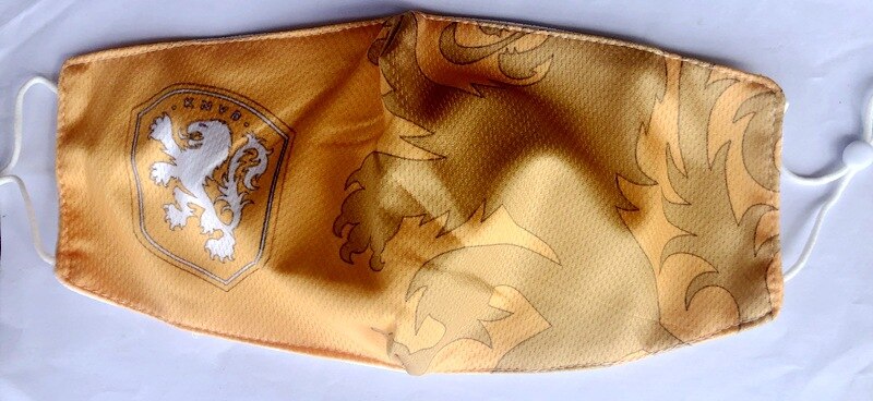 Voetbal Souvenirs Voetbal Masker Duitsland Ltaly Nederland Spanje Ijs Zijde Maskers Voetbal Masker: Black