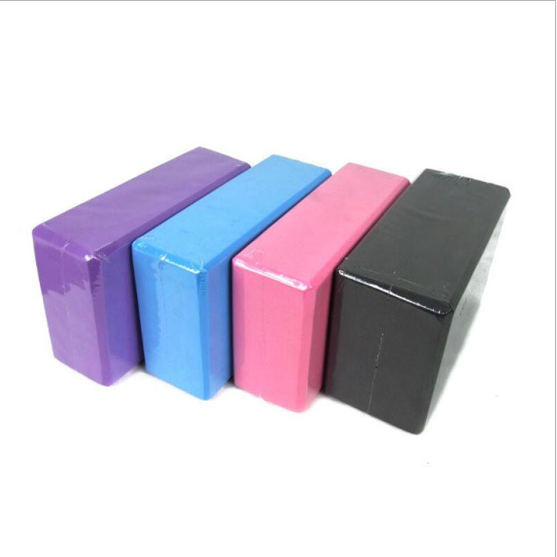 10Colors EVA Yoga Block Brick 120g Sports Exercise Gym Foam Workout Stretching Aid Body Shaping Health Training Fitness Sets T