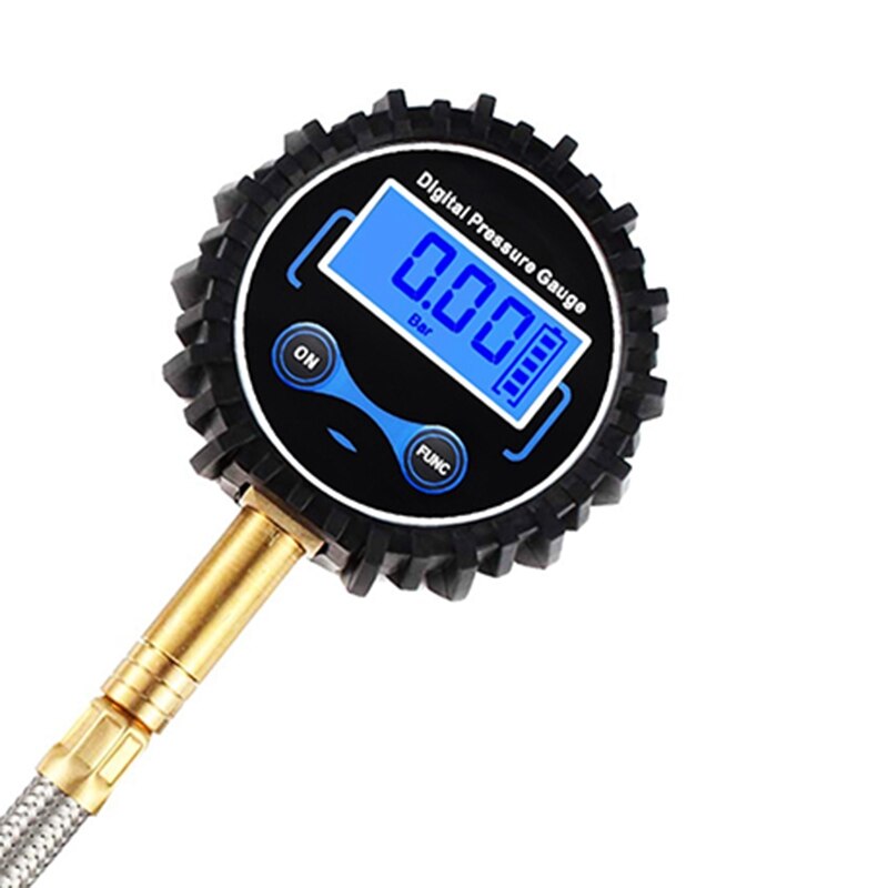 Digitale Display Manometer Multifunctionele Manometer Manometer Ontluchting Koper Joint Rvs Air Pijp