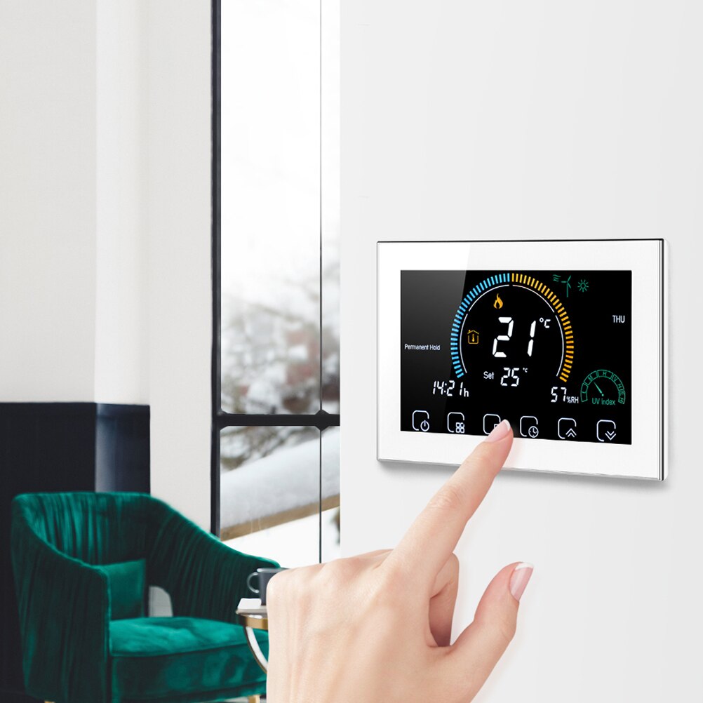 1 set Smart Thermostat Home Wireless Intelligent Temperature Controller