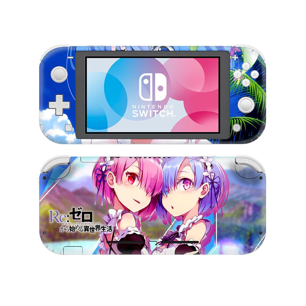 Re:Life in a different world from zero Rem NintendoSwitch Skin Sticker For Nintendo Switch Lite Nintend Switch Lite Skin Sticker