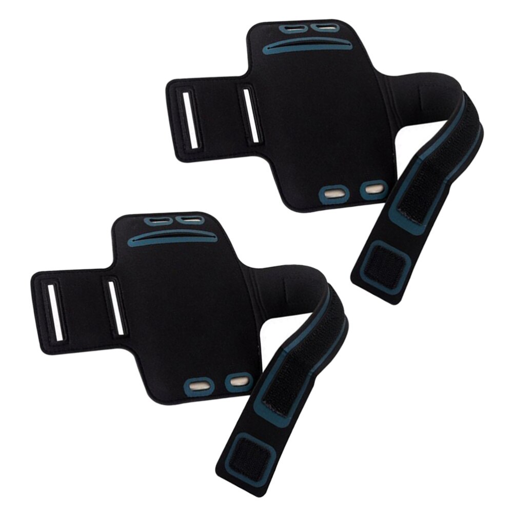 2 stuks waterdichte, slijtvaste armtas met touchscreen, opberghoes voor de arm, sportarmband, telefoonhoesje voor fitnessoefeningen: Default Title