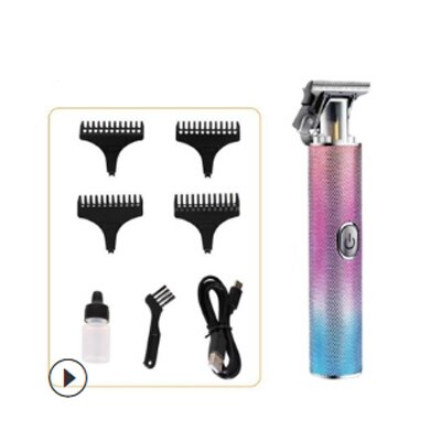 Elektrische tondeuse, oplaadbare scheerapparaat, draadloze tondeuse voor mannen: T10- caihongse