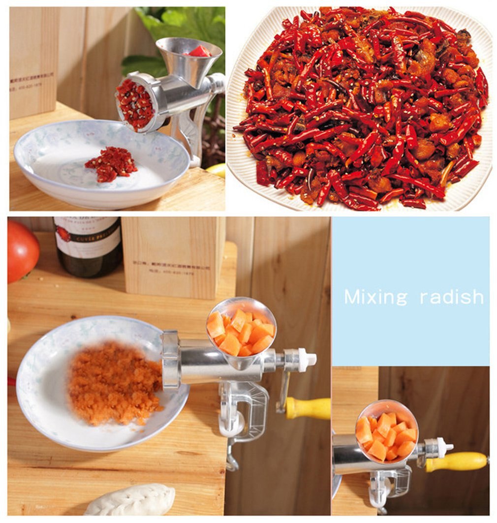 Manual Meat Grinder & Sausage Noodle Dishes Handheld Making Gadgets Mincer Pasta Maker Crank Home Kitchen Cooking Tools