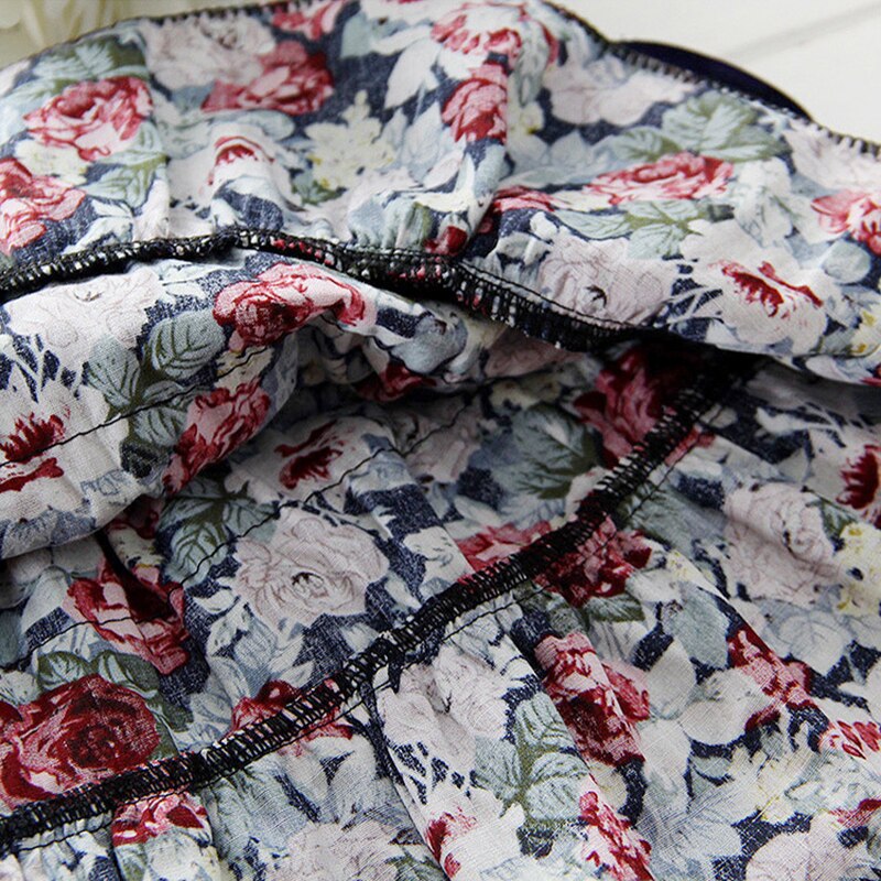 Girls' Printed Mesh Stitching Skirt Summer Style Bow Stretch Pleated Sweet And Cute Princess Children's Floral Skirts WT635