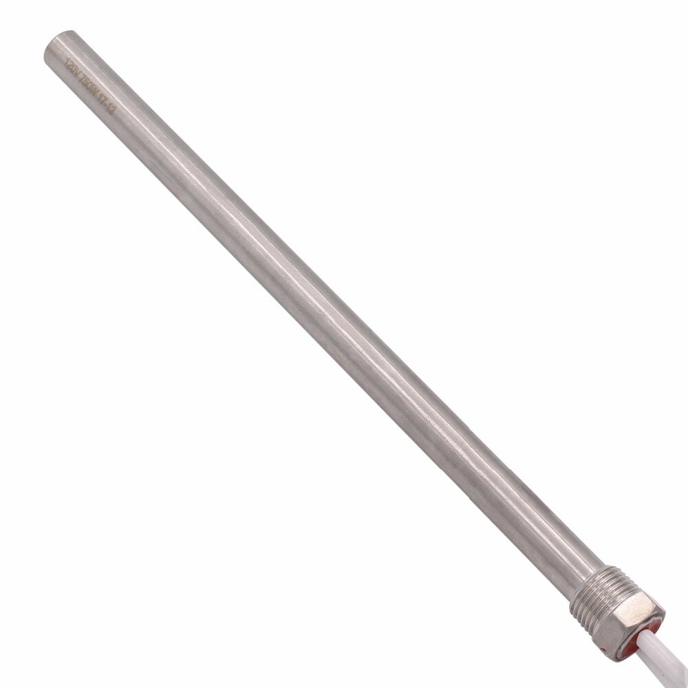 DERNORD SUS304 120v 750w Electric Immersion Cartridge Heater Heating Element with 1/2&quot; NPT Thread