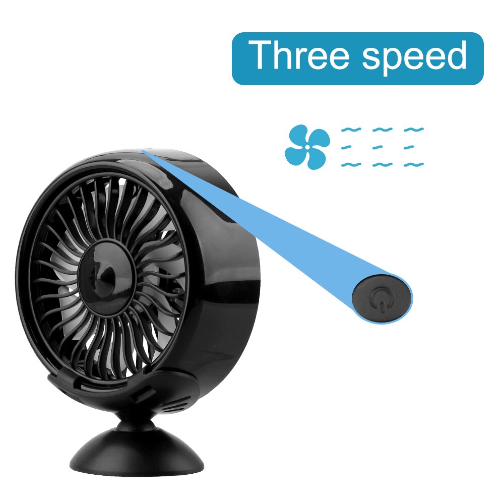 YOSOLO LED Colorful Lighting Air Outlet Center Console Wind Power Expansion USB Mini Fan Automotive Supplies Car Electric Fan