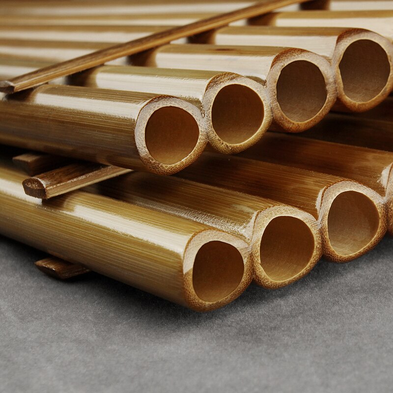 Flûte De style sud-américain, 13 tuyaux, clé G, Instruments De musique Folk, couleur originale, Instrument à vent en bois