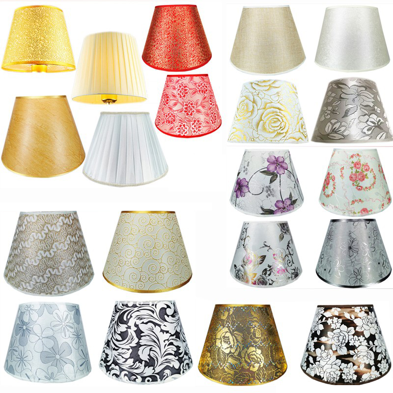 Europese Retro Stijl Tafellampenkappen PVC Schapenvacht Stof Vloerlamp Schaduw Slaapkamer Nachtkastje Home Decor Wandlamp Shell Cover