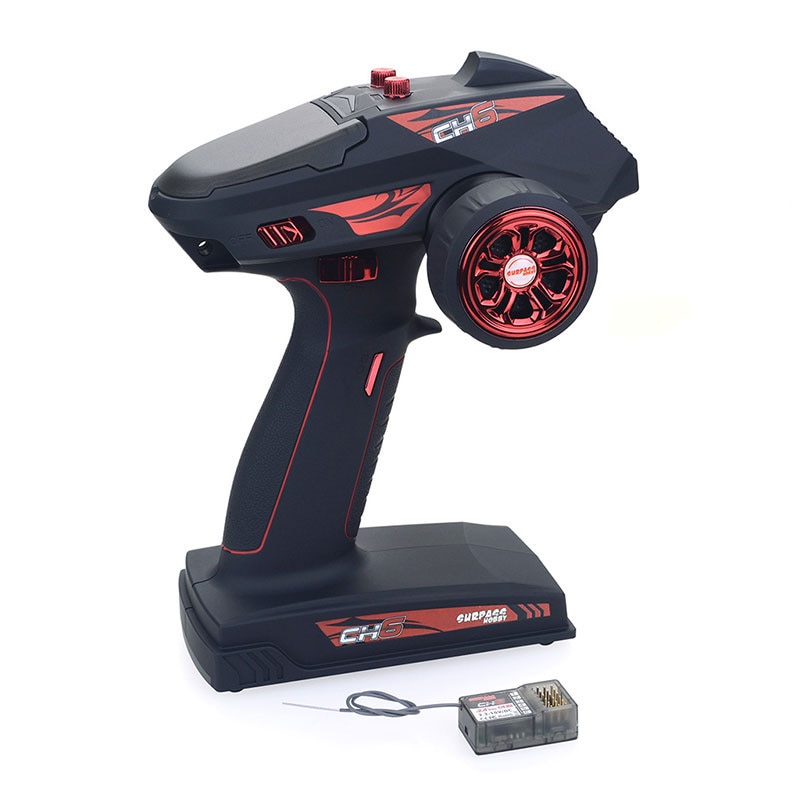 Original Surpasshobby 2.4GHz Super Response 4CH/6CH Radio System Transmitter for RC Car Boat with Receiver