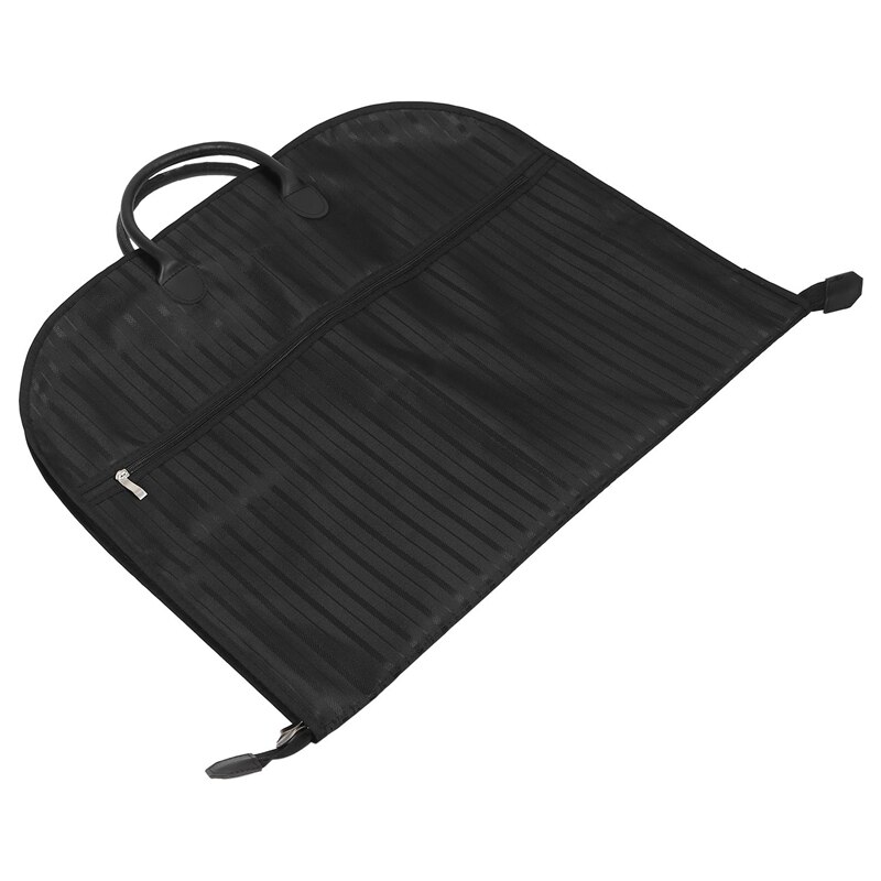 60 x 100cm støvtæt kjole tøj cover etui jakkesæt kjole beklædningsgenstand taske opbevaring rejse bærer frakke jakke hjem lynlås beskytter
