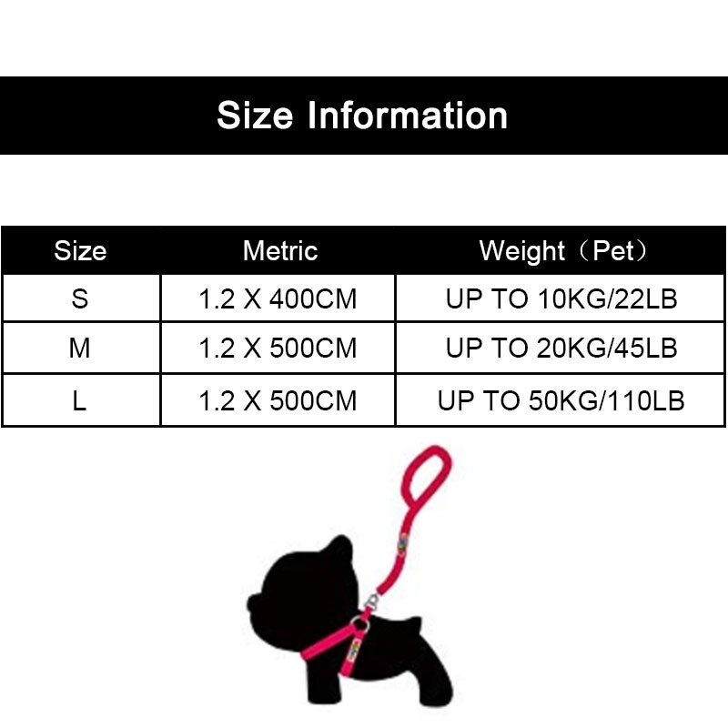 MySudui 4M 5M Nylon Pet Dog Leash Retractable Automatic Running Dog Lead Training Dog Retractable Leash Large Medium Adjustable