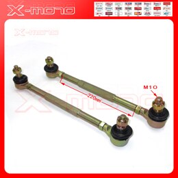 150/170/180/190/200/210/220/230mm 10mm ball snekker bolt slips stang 110cc quad skitt sykkel atv gå kart sanddyne buggy: 220mm