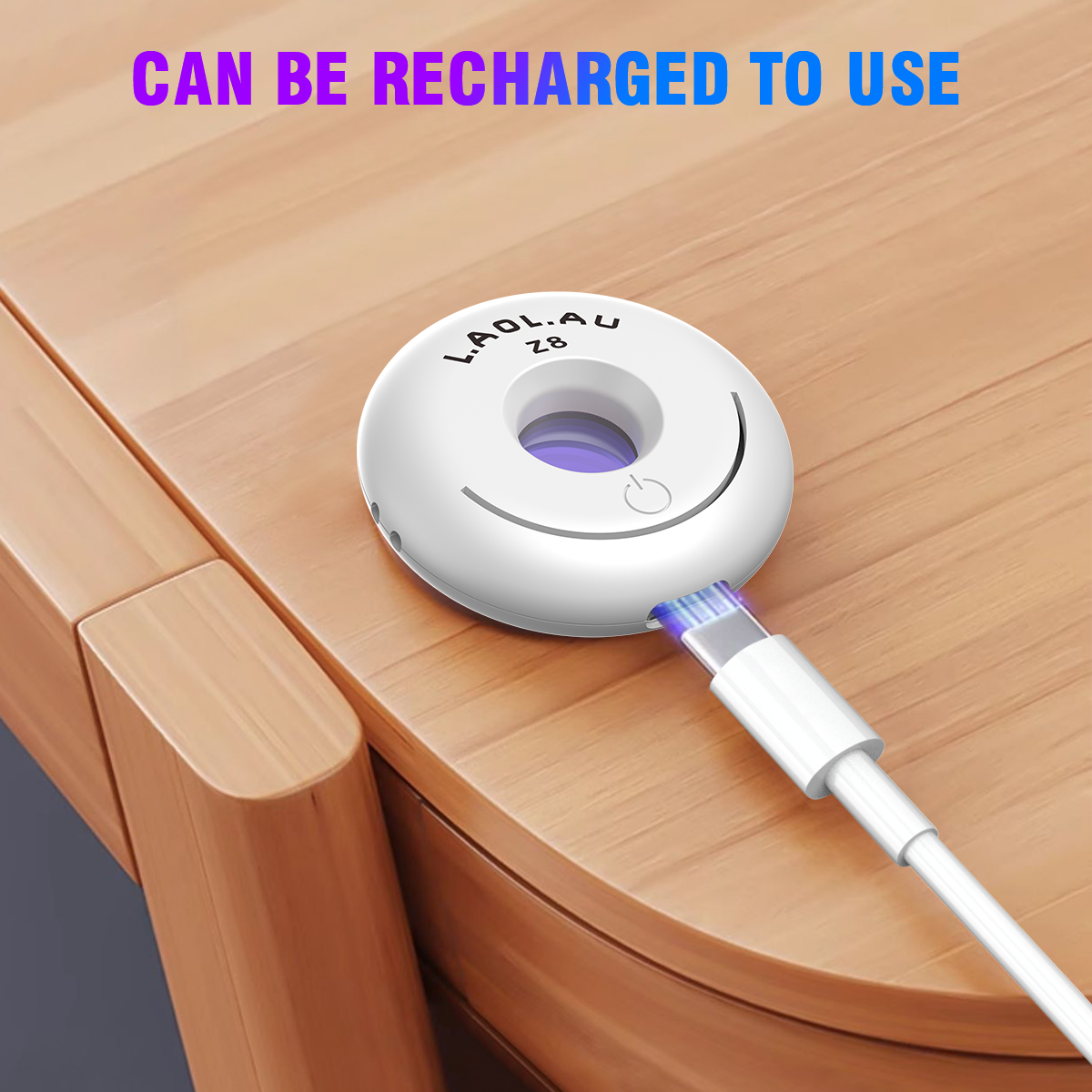 Detector de cámara recargable Z8 para protección de seguridad antiespía, Mini estenopeico, lente de cámara oculta, dispositivo de detección, mirilla de Hotel