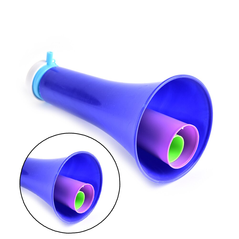 Tilfeldige farger musikkinstrumenter avtagbar fotballstadion hurrarop europeisk cup vuvuzela cheerleading horn kid trompet leketøy