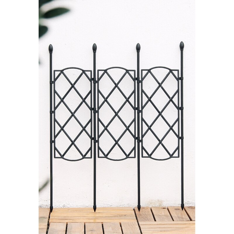 Enrejados de jardín para plantas trepadoras, enredaderas de hierro a prueba de óxido, verduras, flores, enredaderas de alambre de Metal para Patio