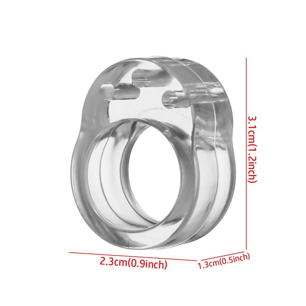 1Pc Siliconen Deurstopper Anti-Collision Ring Deurklink Buffer Muur Protector Transparant/Wit Shockproof Pad Thuis levert