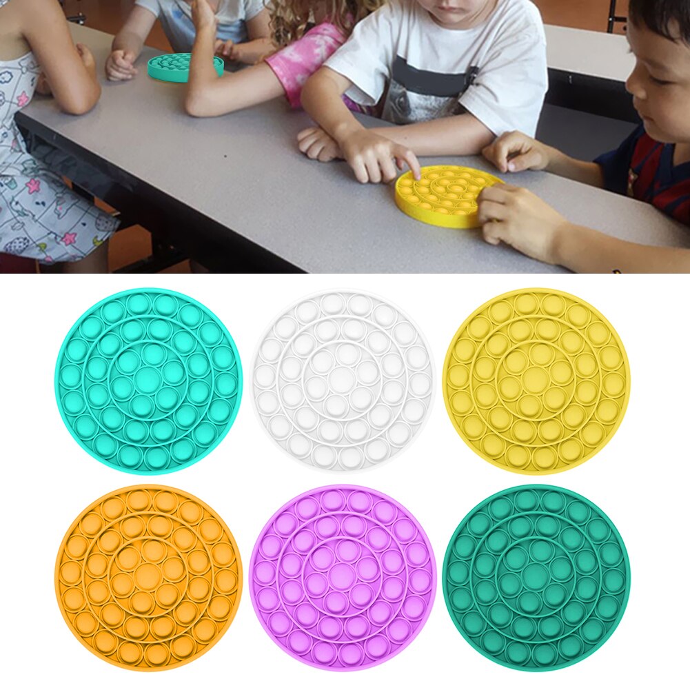 Anti-stress-Push-Blase Popit Spielzeug Lustige Spiel Autismus Spezielle Bedürfnisse Zappeln Sensorischen Spielzeug für Kinder Erwachsene Push Pop Squeeze Spielzeug