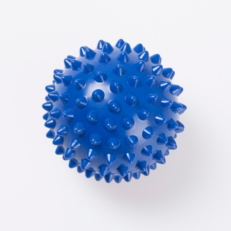Physiotherapy Ball Fitness Acupoint Massage Ball Trigger Point Sport Yoga Ball Hedgehog Sensory Training Grip Spiky Ball 6.8cm: Blue